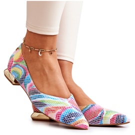 Bailarinas Mujer Laura Messi Piel Arcoiris 2193 multicolor