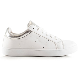 TRENDI Deportivas Blancas Con Ecopiel blanco