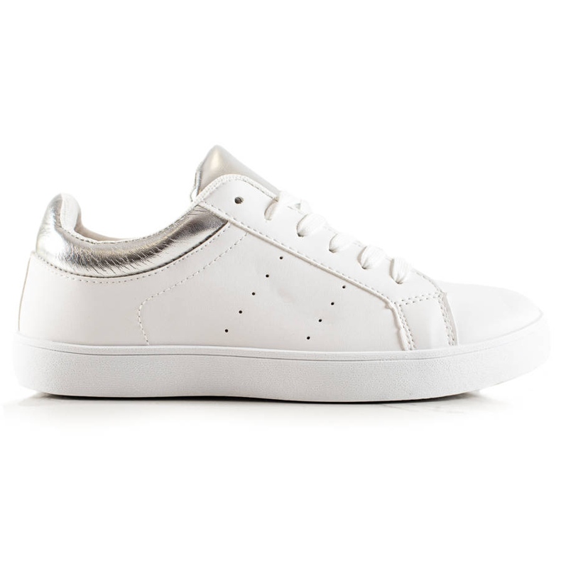 TRENDI Deportivas Blancas Con Ecopiel blanco