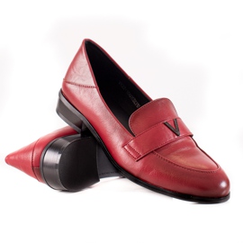 Zapatos clásicos rojos VINCEZA