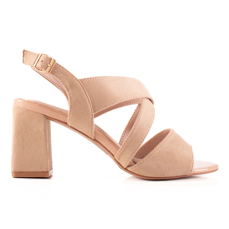Sandalias de tacón VINCEZA beige