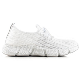 TRENDI Zapatos deportivos blancos