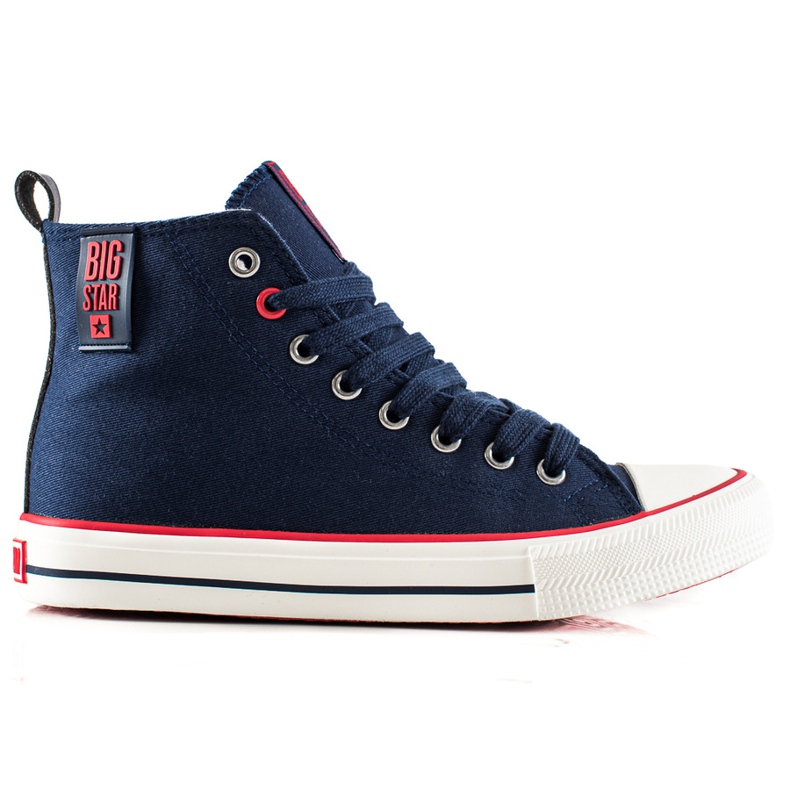 Zapatillas altas Big Star JJ274125 azul marino