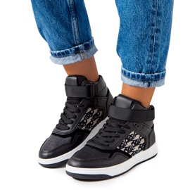 PA1 Deportivas Kansas de mujer negras negro