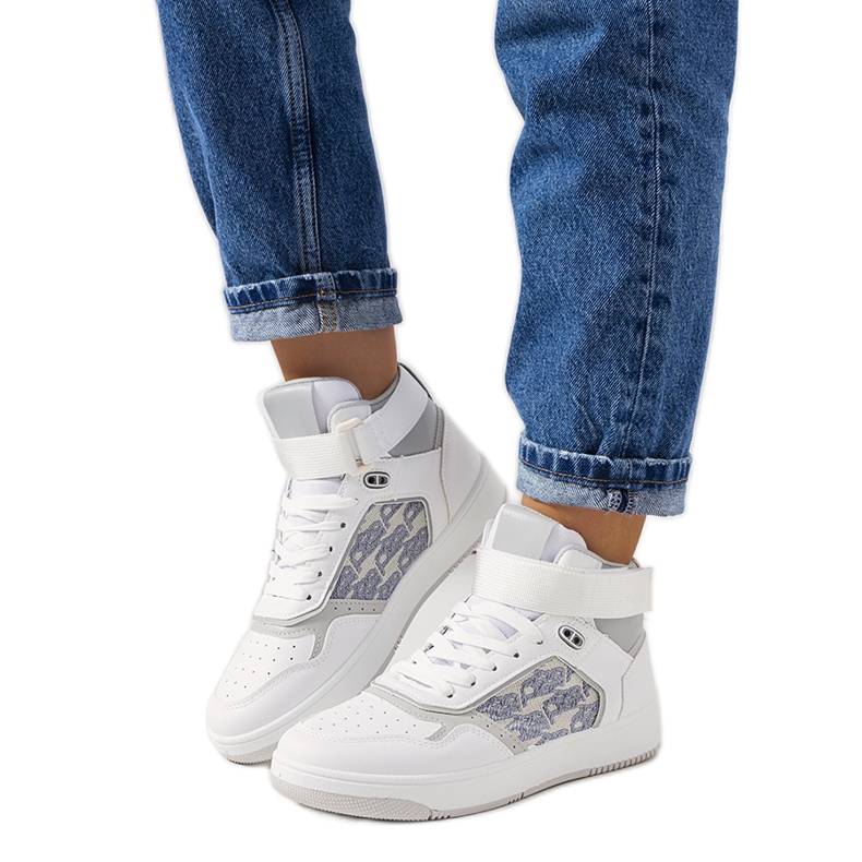PA1 Deportivas blancas Kansas para mujer blanco