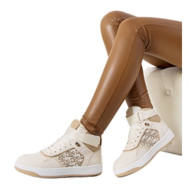 PA1 Deportivas de mujer Kansas beige