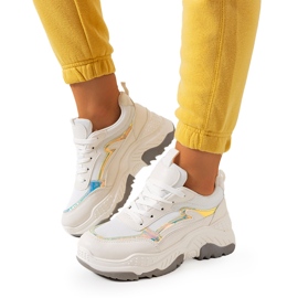 Deportivas Gossett beige blanco