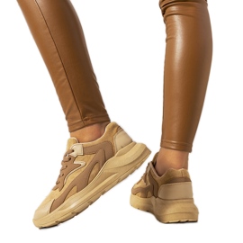 Deportivas de mujer Toffee marrones beige marrón