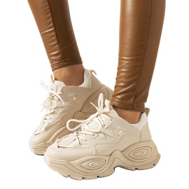 Deportivas de mujer Tammie beige