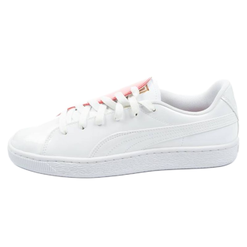Puma Basket Crush W 369556 01 blanco rojo Puma Basket Crush W 369556 01 blanco rojo