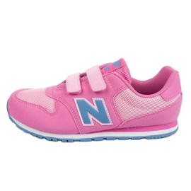 Zapatillas New Balance Jr YV500TPP negro rosado