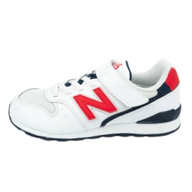 Zapatillas New Balance Jr YV996DO blanco azul marino