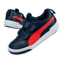 Puma Multiflex Jr 380740 02 negro azul marino