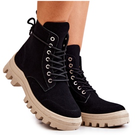 PS1 Botas Ante Atadas Hurricane Negras negro PS1 Botas Ante Atadas Hurricane Negras negro