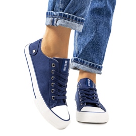 Big Star Zapatillas clásicas azul marino DD274335