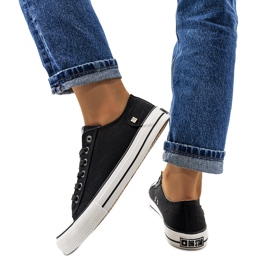 Zapatillas clásicas Big Star Negras DD274338 blanco negro