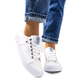 Deportivas de tejido blanco Big Star AA274511