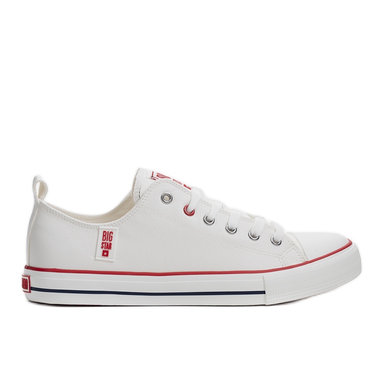 Deportivas de hombre Big Star blancas JJ174069 blanco