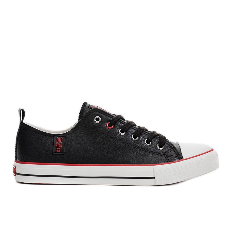 Sneakers hombre Big Star negras JJ174068 negro
