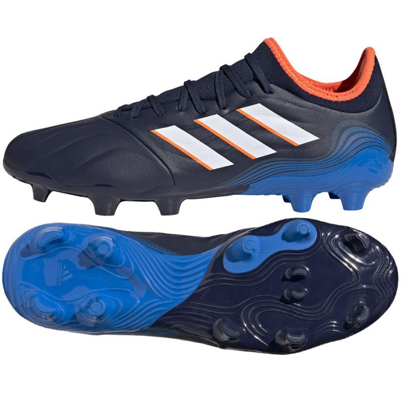 Botas de fútbol Adidas Copa Sense.3 Fg M GW4957 multicolor azul