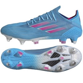 Botas de fútbol Adidas X Speedflow.1 Sg M GW7471 azul azul