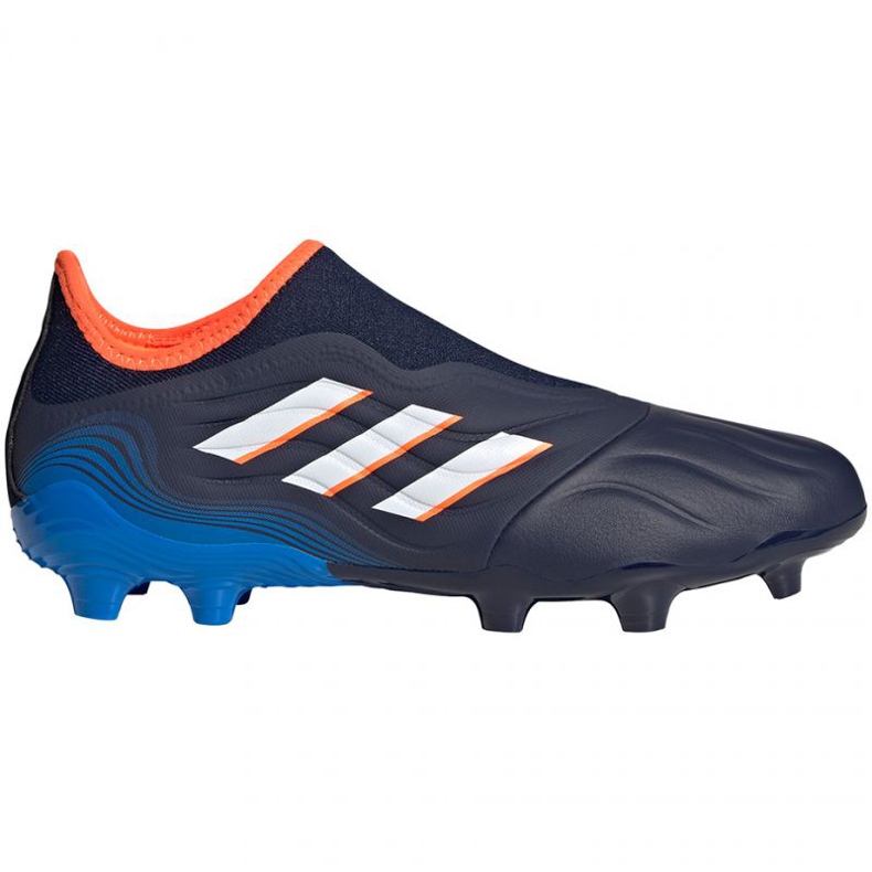 Botas de fútbol Adidas Copa Sense.3 Ll Fg M GW7391 multicolor azules y azul marino