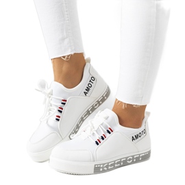 Sneakers mujer Burges blancas blanco