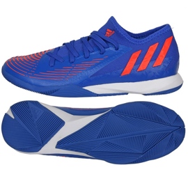 Botas de fútbol adidas Predator Edge.3 In M GX0016 azul azul