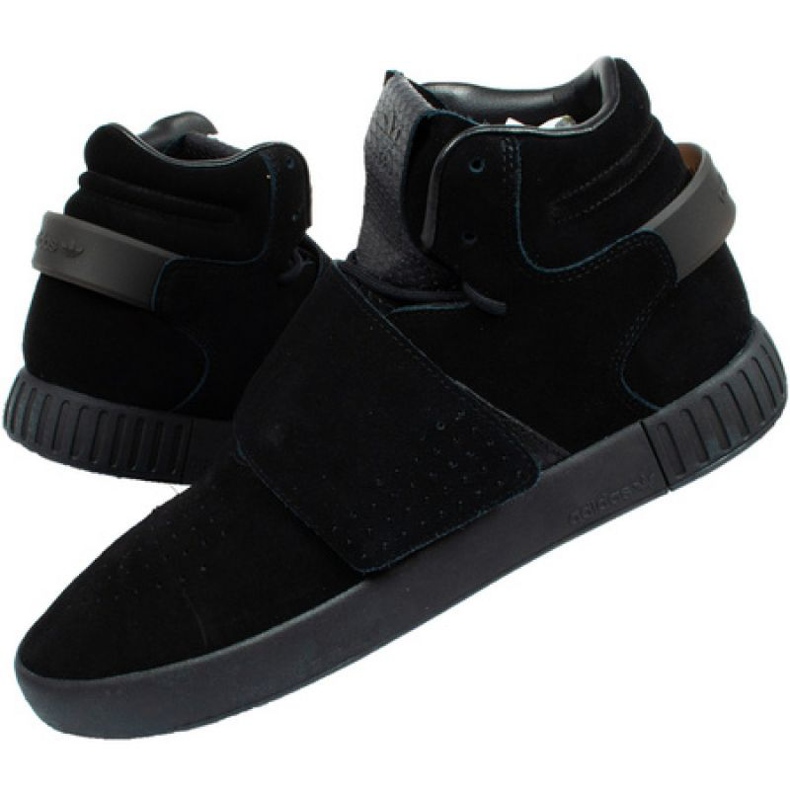 Zapatillas adidas Tubular Invader Strap M BY3632 negro azul