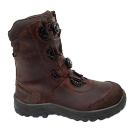 2.BE 2.Zapatos de trabajo BE Boa S3 Hro Hi Src 75095 marrón