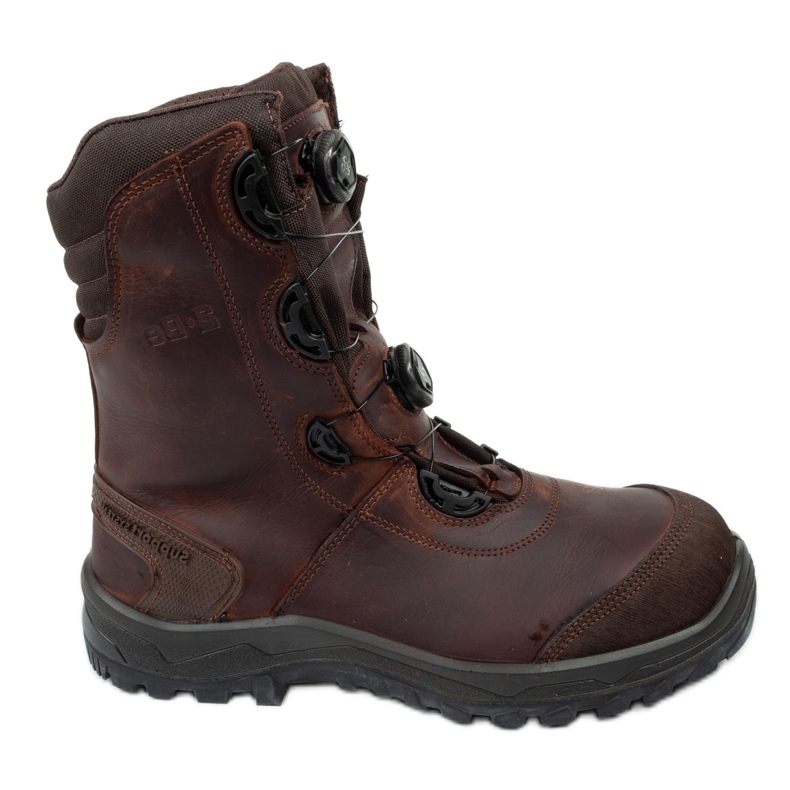 2.BE 2.Zapatos de trabajo BE Boa S3 Hro Hi Src 75095 marrón