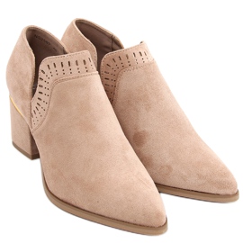 Zapatos de tacón de Aila Khaki beige