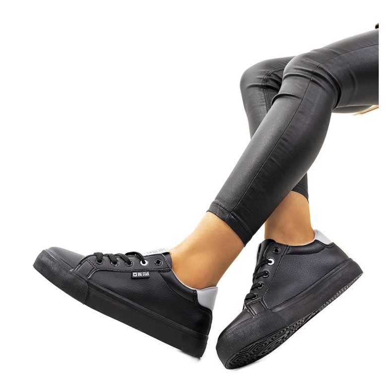 Deportivas negras mujer Big Star EE274314 negro Deportivas negras mujer Big Star EE274314 negro