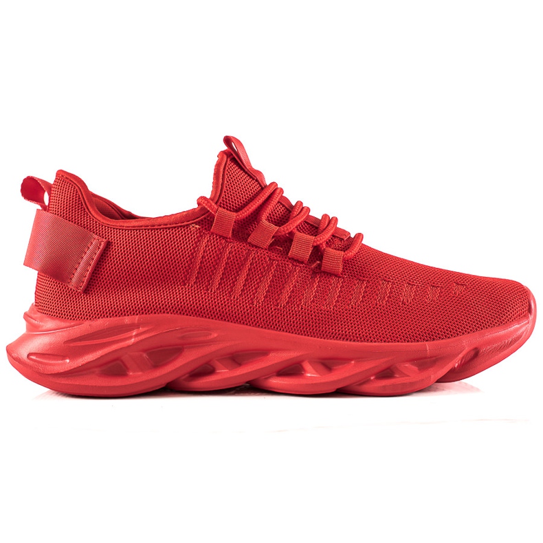 TRENDI Calzado deportivo de moda para hombre. rojo