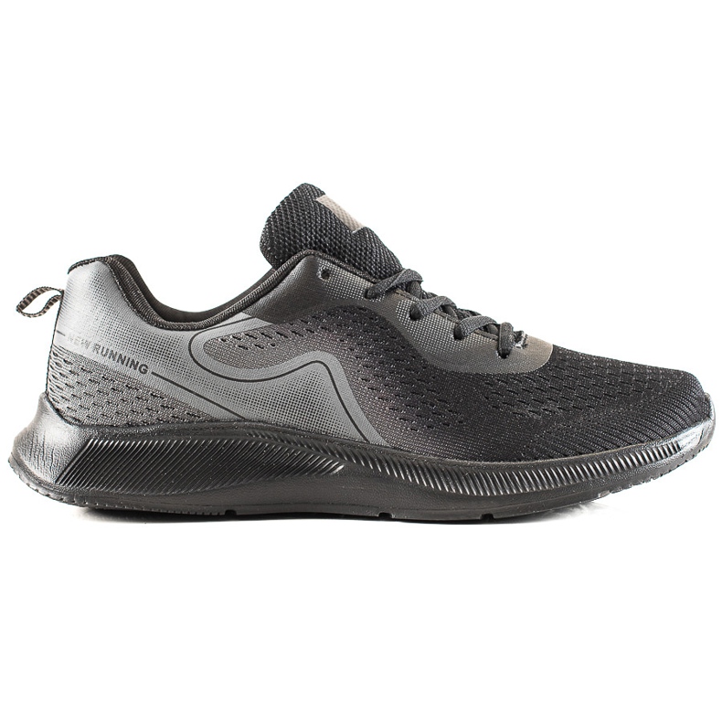 TRENDI Zapatos deportivos ligeros negro gris