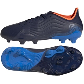 Botas de fútbol Adidas Copa Sense.1 Fg Jr GW7403 multicolor azul marino
