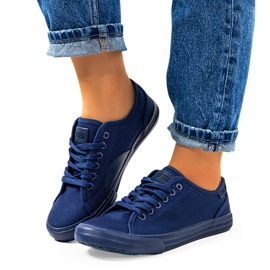 Deportivas mujer Big Star azul marino JJ274067