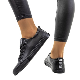 Deportivas negras mujer Big Star JJ274312 negro