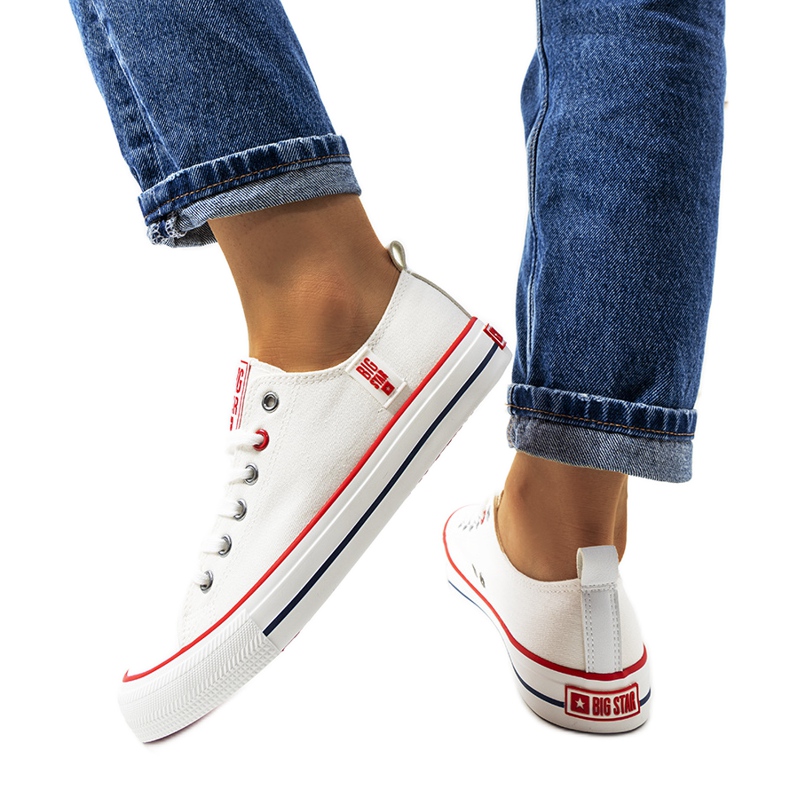 Deportivas clásicas blancas Big Star JJ274123 blanco