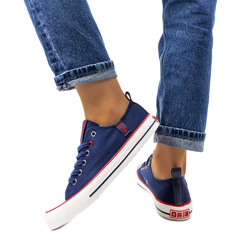 Deportivas clásicas azul marino Big Star JJ274121