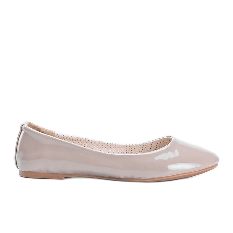 Bailarinas Sixth Avenue lacadas en negro beige