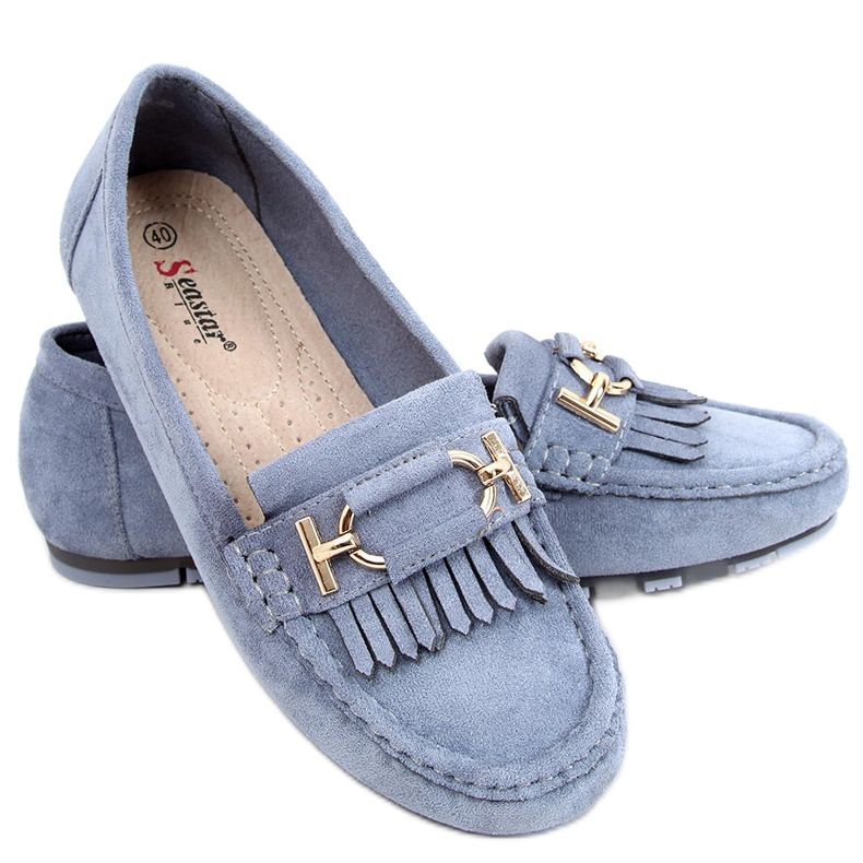 Mocasines mujer Leif Azul Mocasines mujer Leif Azul