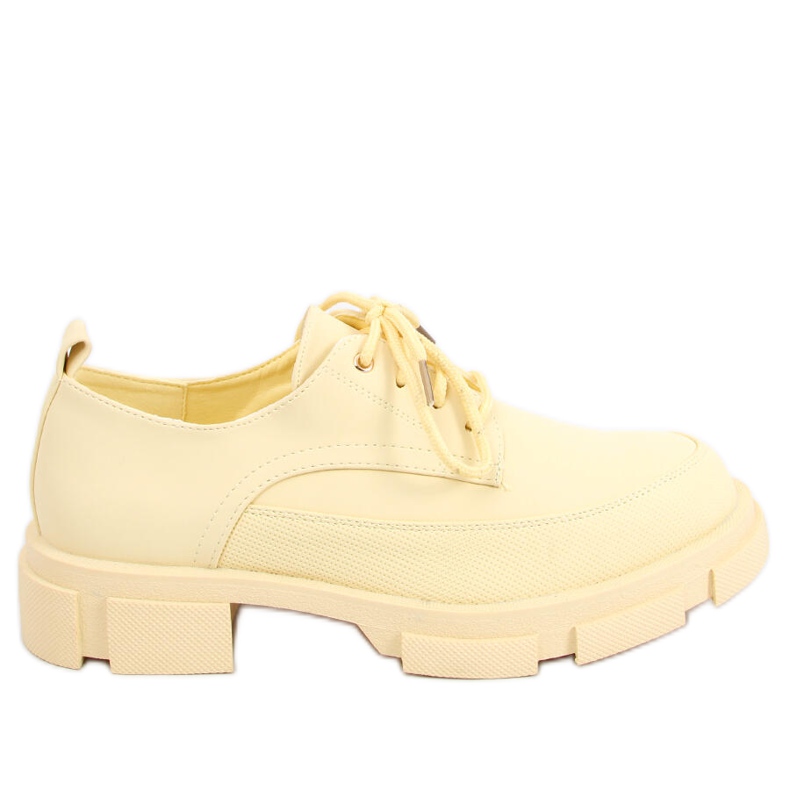 Zapatos suela alta Unna Amarillo