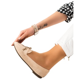 TRENDI Mocasín Beige Lazo TRENDI Mocasín Beige Lazo
