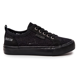 Negro Calado Big Star JJ374011 Sneakers