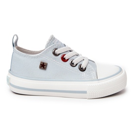 Zapatillas Infantiles Clásicas Bajas Big Star HH374094 Azul