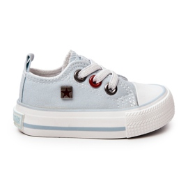 Zapatillas Infantiles Clásicas Bajas Big Star HH374198 Azul blanco