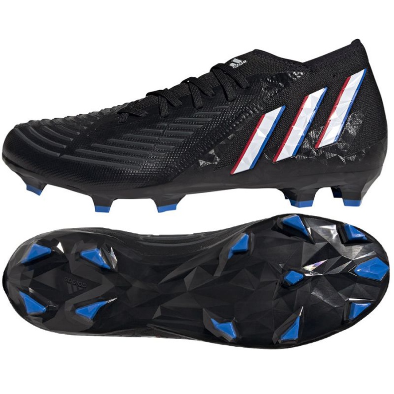 Botas de fútbol Adidas Predator Edge.2 Fg M GW2271 negro negro