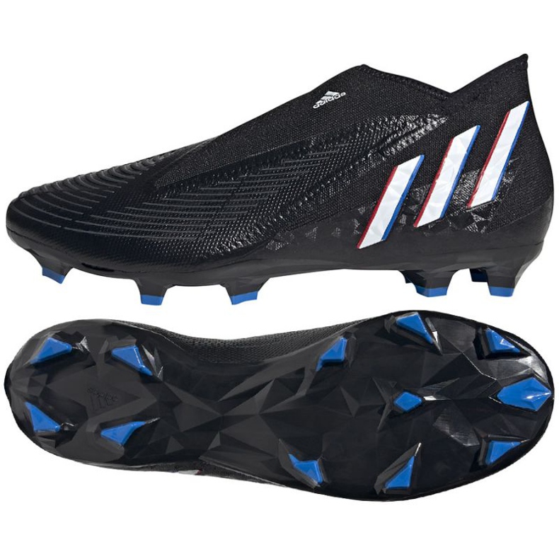 Botas de fútbol Adidas Predator Edge.3 Ll M GV9859 negro negro Botas de fútbol Adidas Predator Edge.3 Ll M GV9859 negro negro