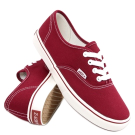 Deportivas de mujer Aura Wine rojo